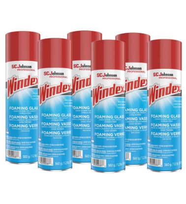 Picture of Windex Windex Foaming Glass Cleaner 19.7Oz Aerosol Part# - 333813