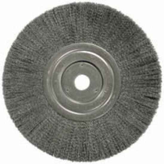 Picture of Weiler® 8" Narrow Crimped Wire Wheel .008 W/3/4" Part# - 1148