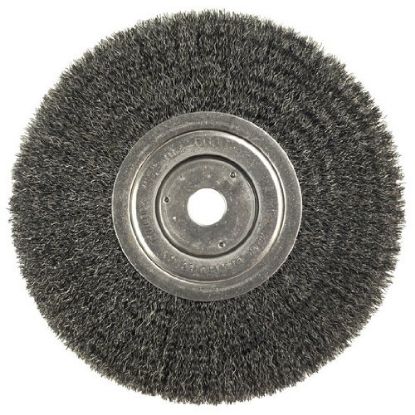 Picture of Weiler® Tln-8" Narrow Crimped Wire Wheel 3/4" Arbor Part# - 1158