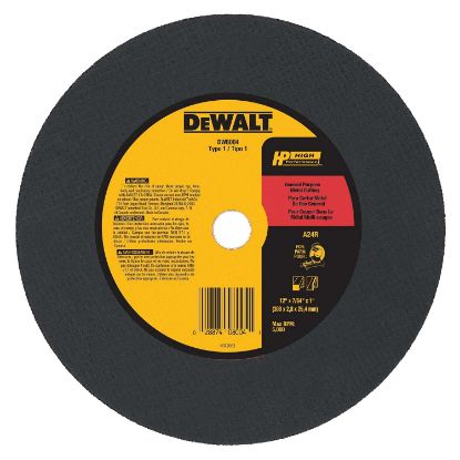 Picture of Dewalt® 16"X7/64"X1 General Purpose Stationary Caw Cut-O Part# - Dw8010