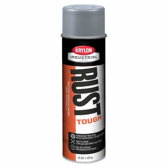 Picture of Krylon Industrial Tough Coat Adv W/Rust Barrier Alummetallic15Oz Part# - K00159008