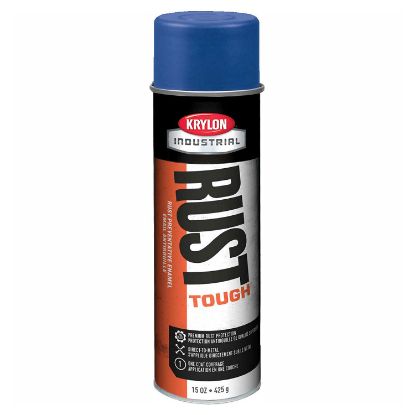 Picture of Krylon Industrial Tough Coat Adv W/Rust Barrier  Deep Blue 15 Oz Part# - K00259008