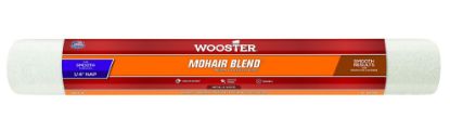 Picture of Wooster 18" Mohair Blend 1/4" Nap Roller Cover Part# - 00R2070180