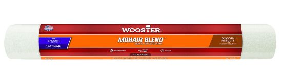 Picture of Wooster 18" Mohair Blend 1/4" Nap Roller Cover Part# - 00R2070180