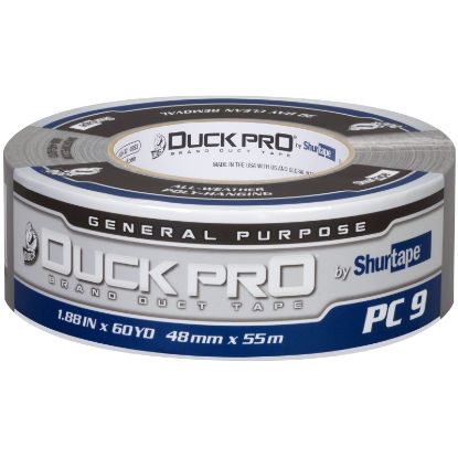 Picture of Duck Pro Shurtape Pc 009 Sil-48Mm X 55M-24Rls/Cs-S Part# - 105450