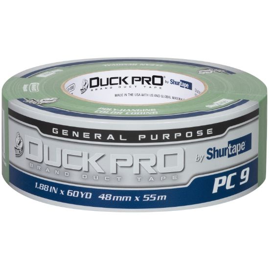 Picture of Duck Pro Shurtape Pc 009 Grn-48Mm X 55M-24Rls/Cs-H Part# - 105466