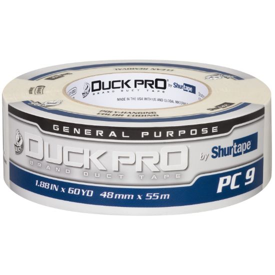 Picture of Duck Pro Shurtape Pc 009 Whi-48Mm X 55M-24Rls/Cs-H/A Part# - 105470