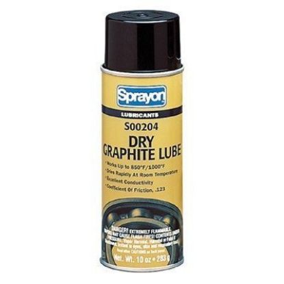 Picture of Sprayon® 10 Oz Dry Graphite Lube Part# - Sc0204000