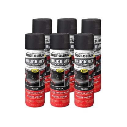 Picture of Rust-Oleum® Stops Rust Truck Bed Coating  Black  15 Oz Part# - 248914