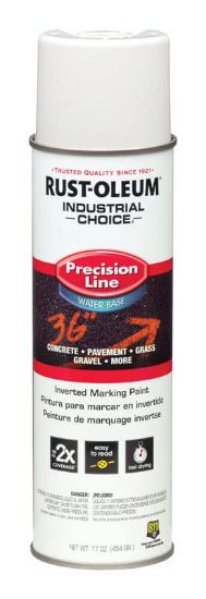 Picture of Rust-Oleum® 17-Oz. Industrial Glosswhite Water Based Part# - 203039