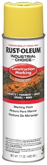 Picture of Rust-Oleum® Construction Marking Paint  High Vis. Yellow Part# - 331777