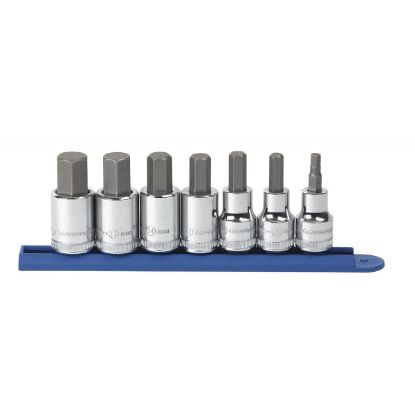 Picture of Gearwrench® 7Pc 1/2"Dr Met Hex Bit Skt Set Part# - 80720