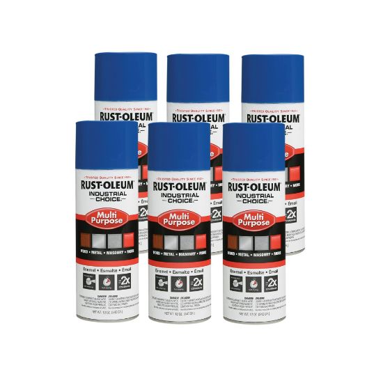 Picture of Rust-Oleum® True Blue Ind. Choice Paint 12Oz. Fill Wt. Part# - 1626830V