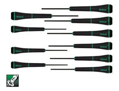 Picture of Eklind Tool 10Pc Torx T3-T20 Screwdriver Set Part# - 92200