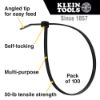 Picture of Klein Tools Cable Ties  8" (Black) Bg/100 Part# - 450-200