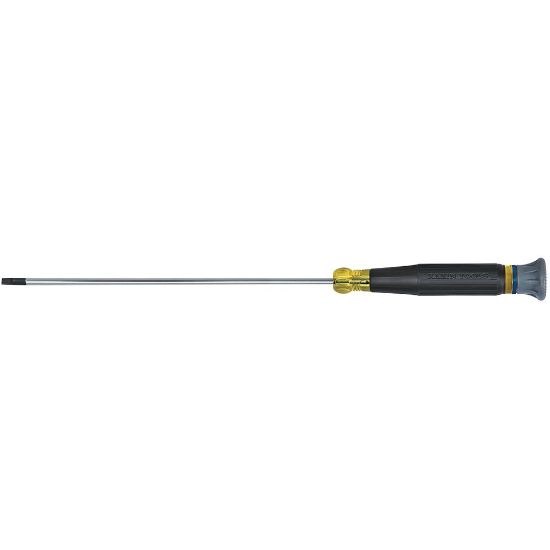 Picture of Klein Tools 1/8" Electronics Screwdriver 6" Shaft Part# - 614-6