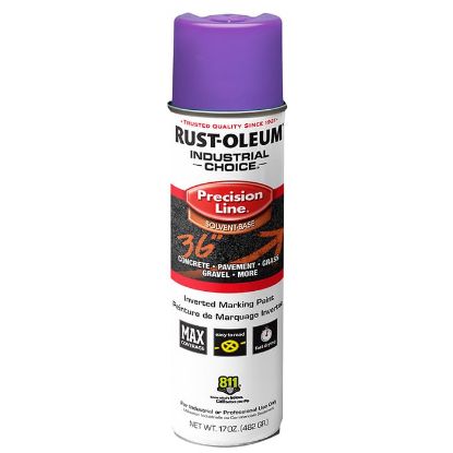 Picture of Rust-Oleum® Inverted Marking Paint Fluorescent Purple  17Oz Part# - 1669838V