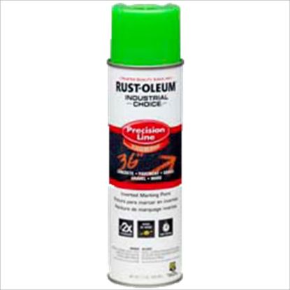 Picture of Rust-Oleum® Inverted Marking Paint Fluorescent Green  17Oz Part# - 203023V