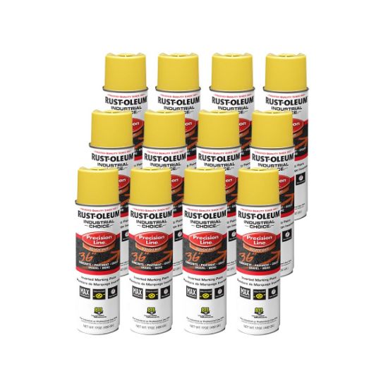 Picture of Rust-Oleum® Inverted Marking Paint Hi-Visibility Yellow Part# - 203025V