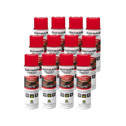 Picture of Rust-Oleum® Inverted Marking Paint Safety Red  17 Oz. Part# - 203029V