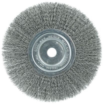 Picture of Weiler® 8" Narrow Crimped Wire Wheel .014 W/3/4" Part# - 1178