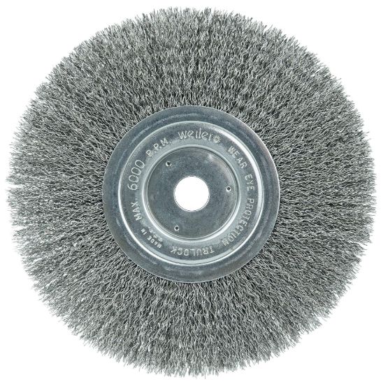 Picture of Weiler® 8" Narrow Crimped Wire Wheel .014 W/3/4" Part# - 1178