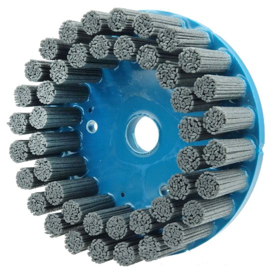 Picture of Weiler® 6" Disc Brush Rect. Nylox 80 Grit-7/8 Part# - 85862