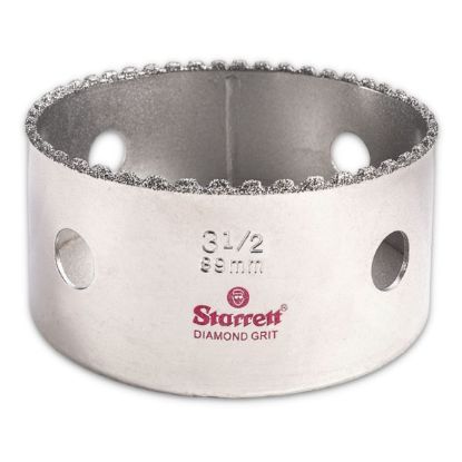 Picture of L.S. Starrett Diamond Grit Hole Saw  3-1/2" - 89Mm Diameter Part# - Kd0312-N