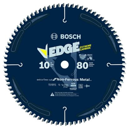 Picture of Bosch Power Tools 10" 80T 5/8 Arbor Circ Saw Blade Nf Metal Bx Part# - Pro1080Nfb