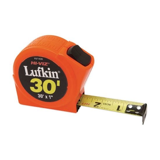 Picture of Crescent Lufkin® Tape 1X30/9M Hi-Viz Orange Part# - Phv1049Cmen