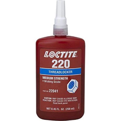 Picture of Loctite® 250Ml Threadlocker 220 Medium Strength/Wicking Part# - 231424