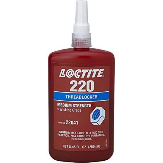 Picture of Loctite® 250Ml Threadlocker 220 Medium Strength/Wicking Part# - 231424