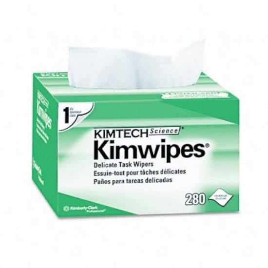 Picture of Kimberly-Clark Professional 4.5"X8.5" White Kimwipesex-L 1-Ply 280/B Part# - 34155