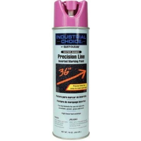 Picture of Rust-Oleum® Safety Purple W/B Mark Spray Paint 17 Fl Oz Part# - 1868838