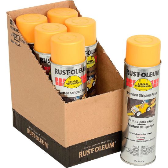 Picture of Rust-Oleum® 18-Oz Yellow Striping Paint Part# - 2348838V