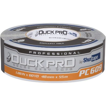 Picture of Duck Pro Shurtape Pc 609 Sil-48Mm X 55M-24Rls/Cs-H/A Part# - 105454