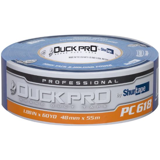 Picture of Duck Pro Shurtape Pc 618 Blu-48Mm X 55M-24Rls/Cs-H/A Part# - 105480