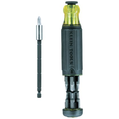 Picture of Klein Tools 14-In-1 Multi-Bit Adjustable Length Screwdriver Part# - 32303