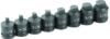 Picture of Grey Pneumatic 1/2" Drive 8 Pc. Pipe Plug Socket Set Part# - 1308P