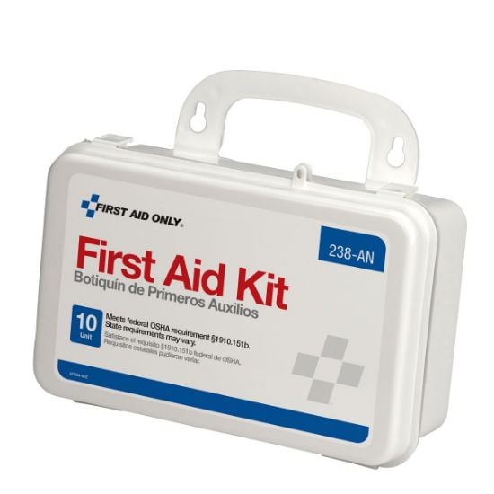 Picture of First Aid Only® 10 Person  Plastic Firstaid Kit  Osha Compliant Part# - 238-An        