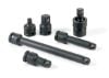 Picture of Grey Pneumatic 3/8" Drive 6 Piece Adapter/Extension Set Part# - 1100