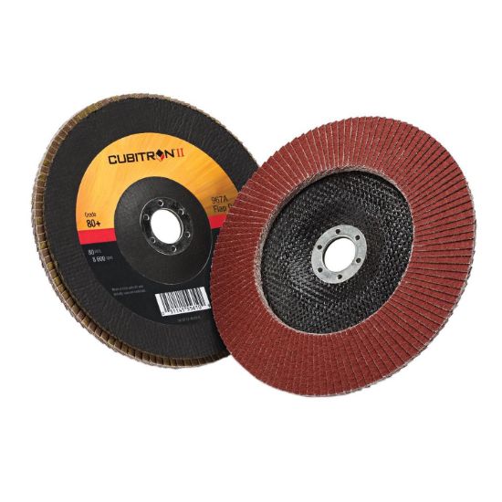 Picture of 3M™ Cubitron Ii Flap Disc 9 Part# - 7000148192