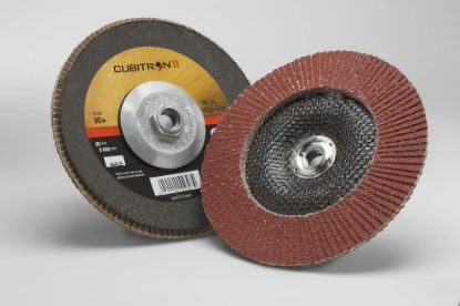 Picture of 3M™ Cubitron Ii Flap Disc 9 Part# - 7010363299