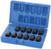 Picture of Grey Pneumatic 3/8" Drive 11 Pc. Pipe Plug Socket Set Part# - 1211P