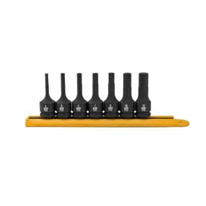 Picture of Gearwrench® Set Hex Imp Met 3/8Dr 7Pc Part# - 84912