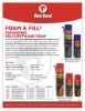 Picture of Red Devil Minimal Expanding Foam Can Part# - 920