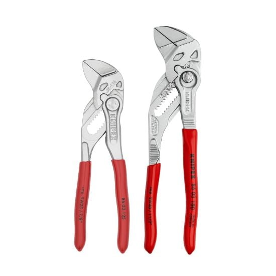 Picture of Knipex 2 Pc Pliers Wrench Set 5" And 7 1-1/4" Pliers Wr Part# - 9K0080121Us 