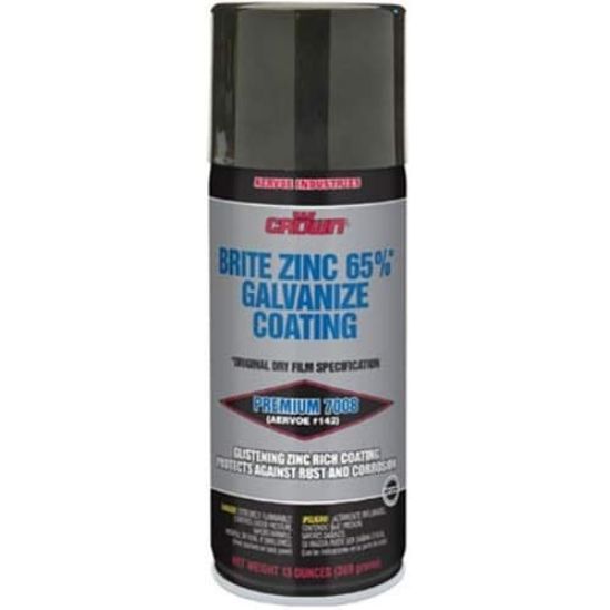 Picture of Crown 16 Oz Aerosol Brite Galvnize (13 Oz Fill)  7707 Part# - 7008