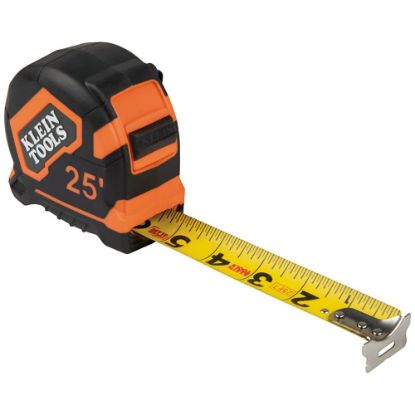 Picture of Klein Tools Tape Measure  25-Foot Single-Hook Part# - 9125