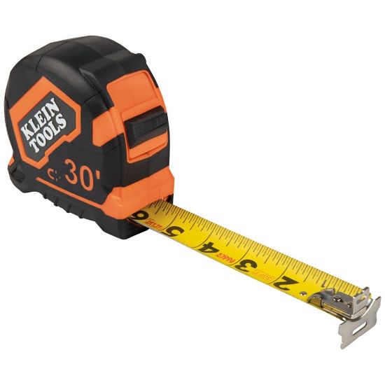 Picture of Klein Tools Tape Measure  30-Foot Magnetic Double-Hook Part# - 9230